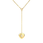 Jette Joop necklace in 750 yellow gold with a brilliants, hanging frontally